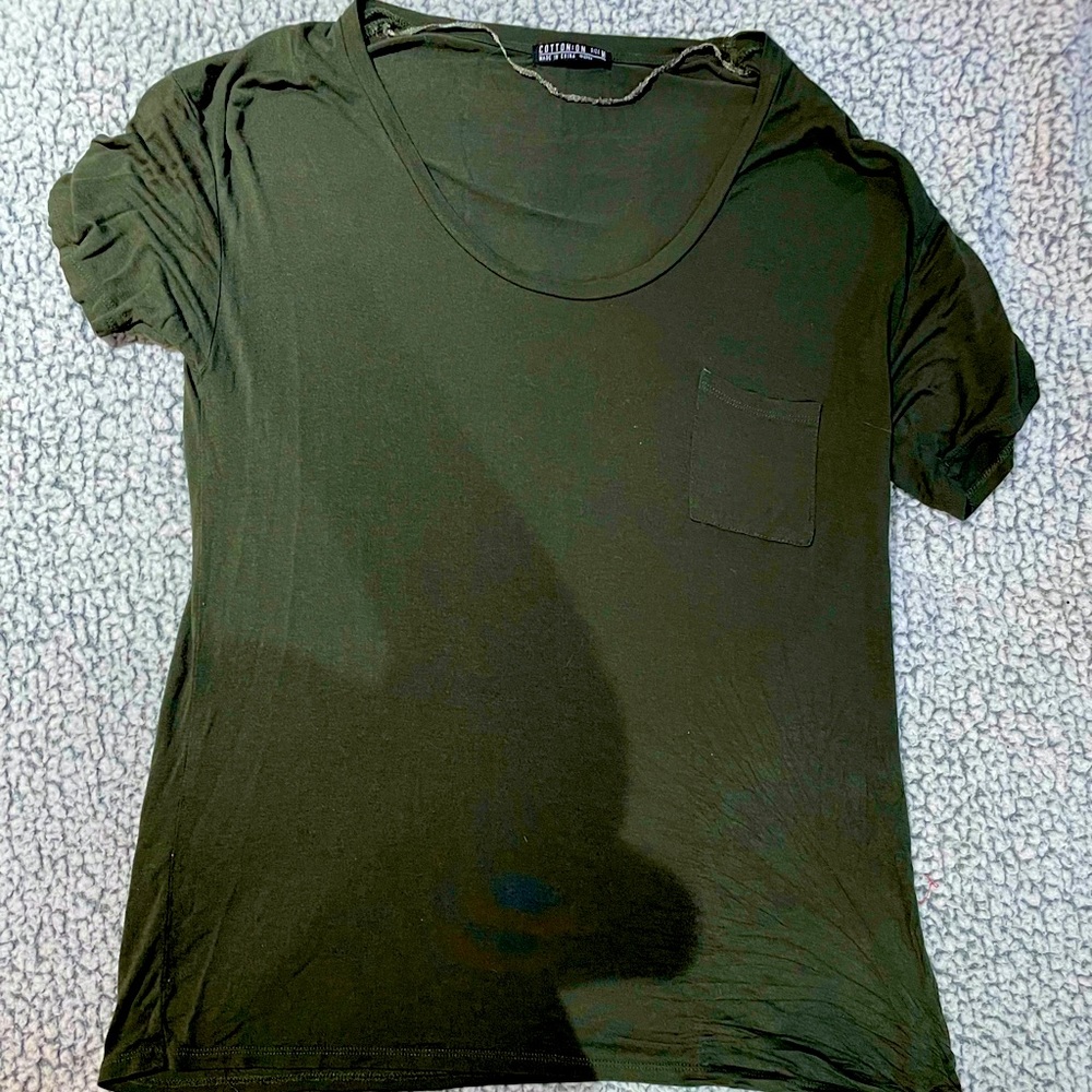 Green Cotton On T-Shirt